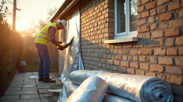 Mieux isoler les murs par l'extérieur pour réduire les déperditions de chaleur